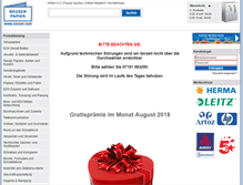 Tablet Screenshot of neuser-shop.com